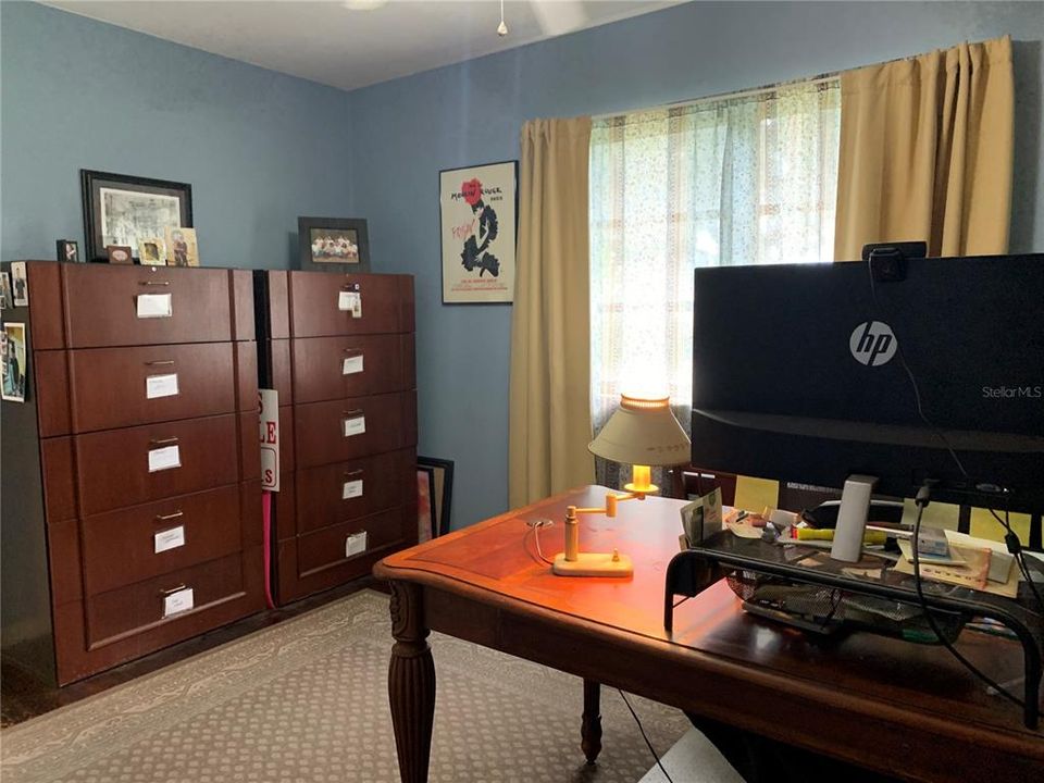 Guest Bedroom 1 used as office