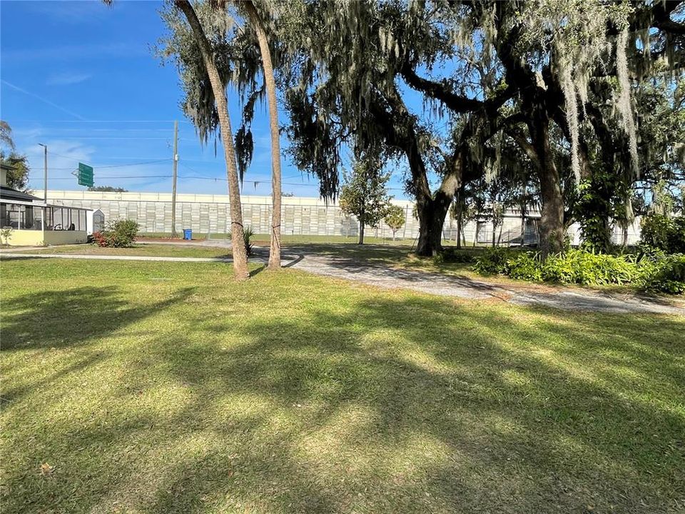 Looking North from the South Side of Property.