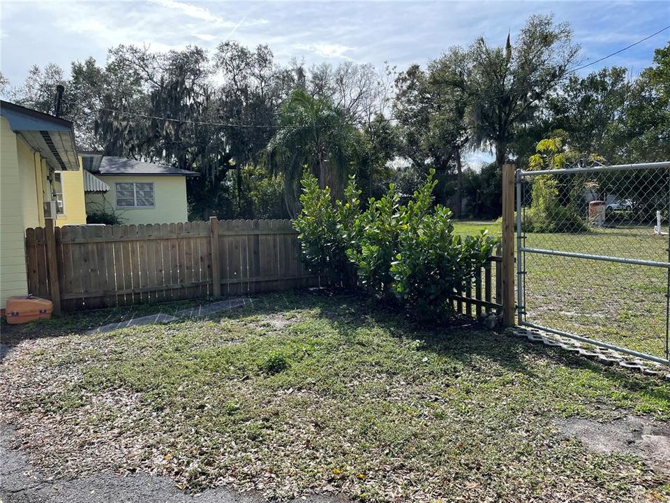 View of back of house from the driveway