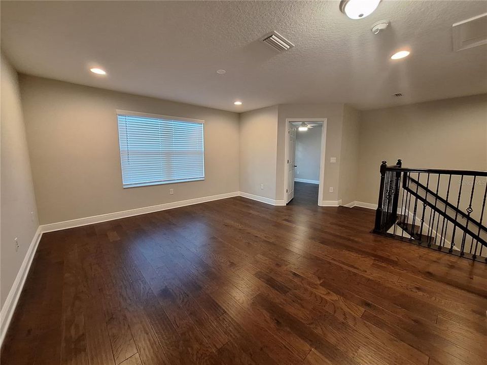 Loft view toward 2nd bed with pvt bath guest or in law suite!