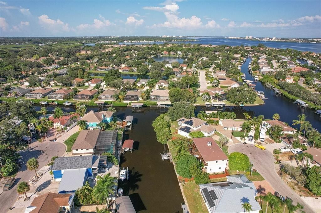 Direct access to the Manatee River