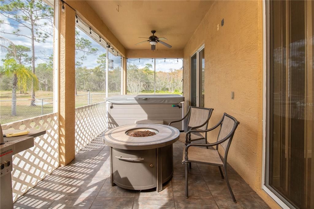 Screened Lanai (hot tub not included)
