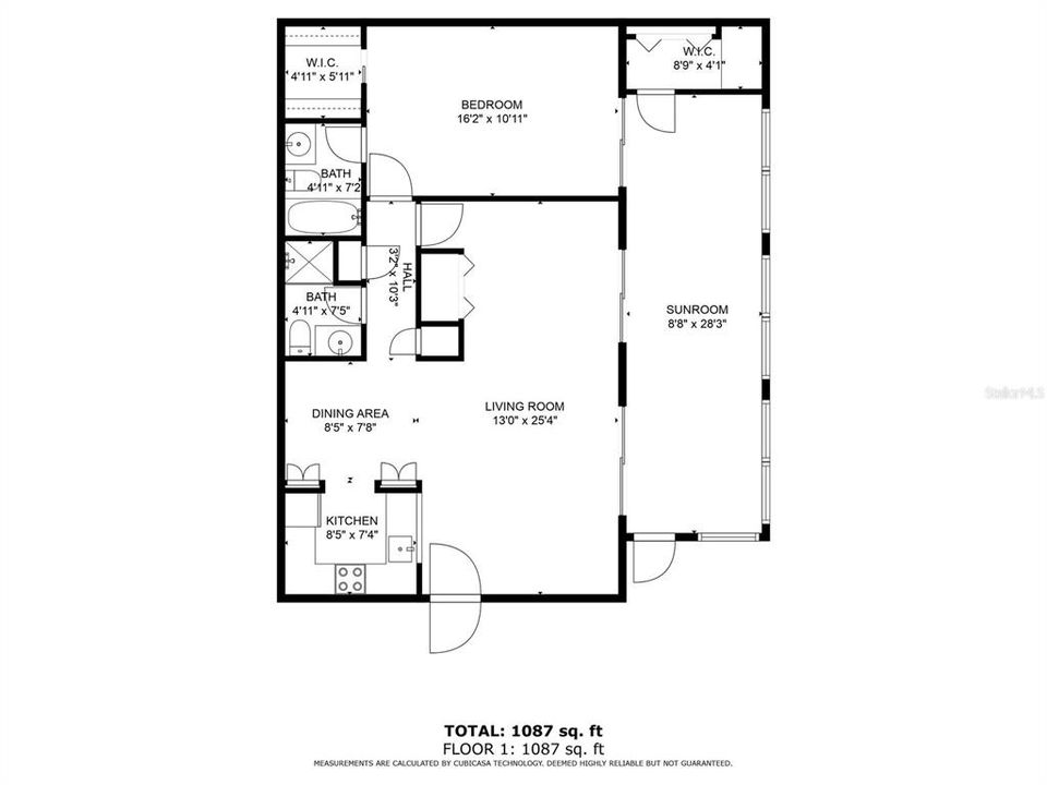 For Sale: $180,000 (2 beds, 2 baths, 1104 Square Feet)