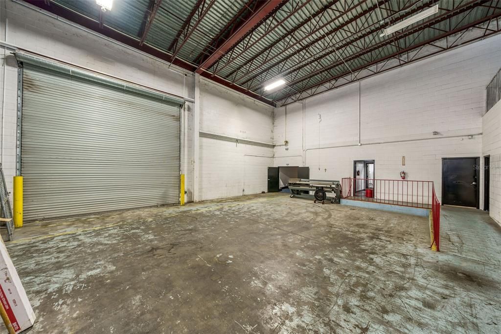 7 Garage Bays with 16-foot clearance