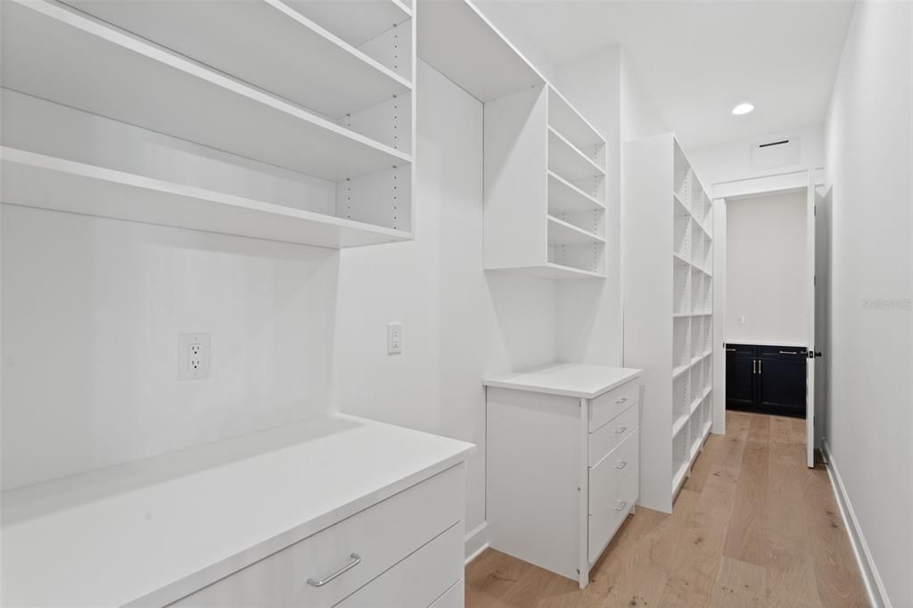 huge pantry in similar completed home