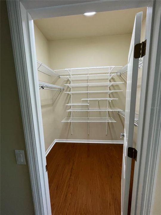 Closet in Primary bed room