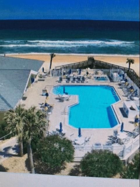 Oceanfront heated pool and spa