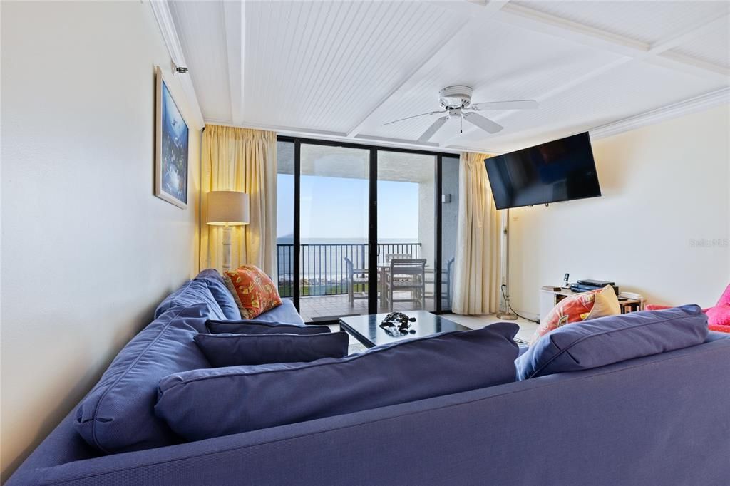 LIVING ROOM WITH OCEAN VIEWS