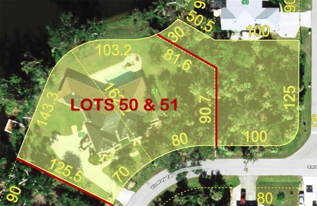 219 Viceroy Ter - Lots 50 and 51. Lot 52 (adjacent) and Lot 34 (across street) for sale separately.