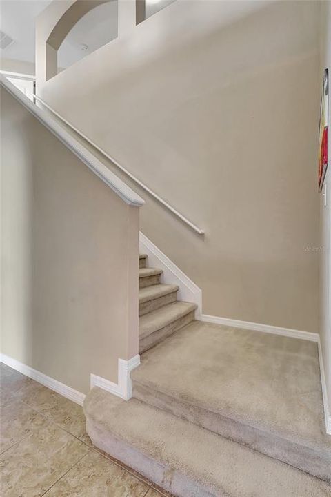 Stairs to 2 floor