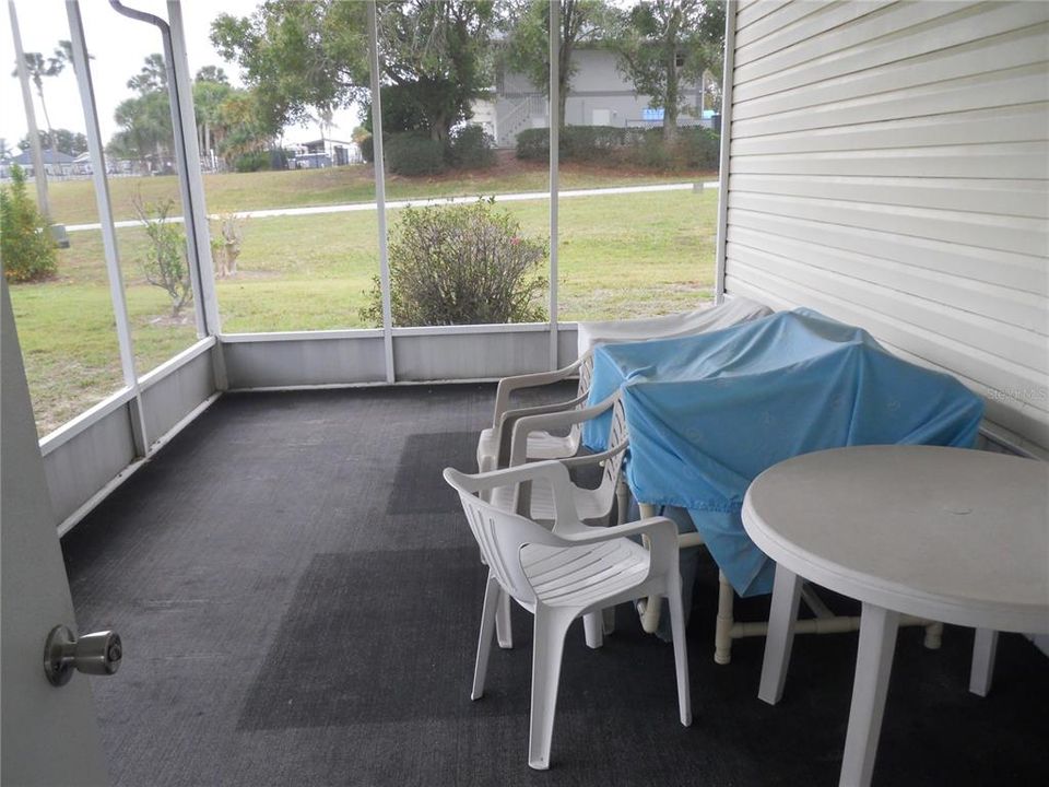 Screened in Patio