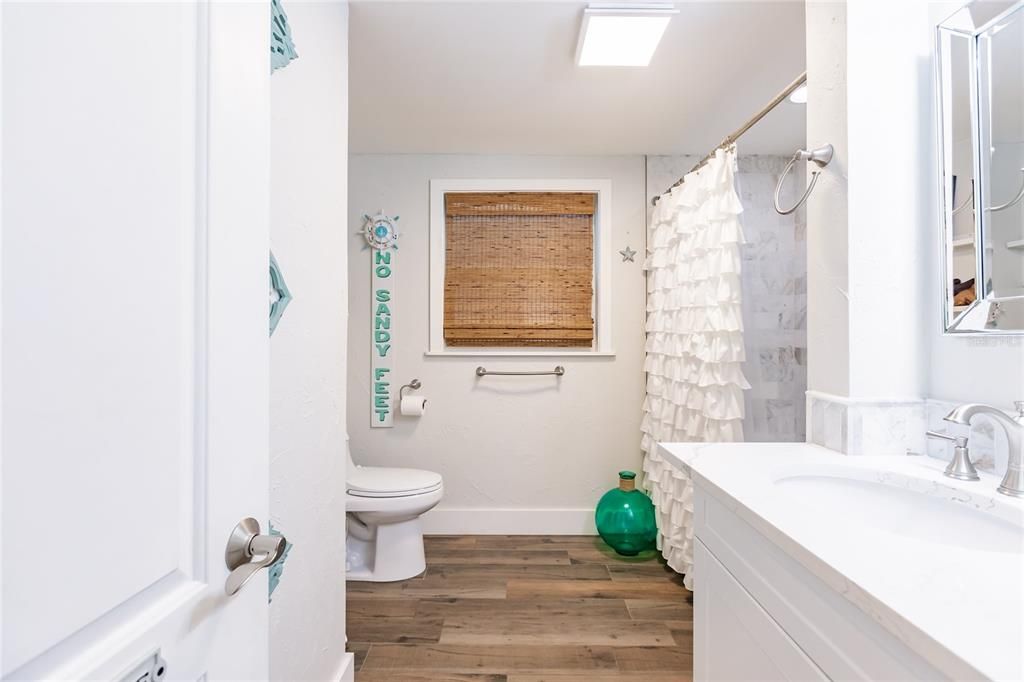 Secondary bathroom