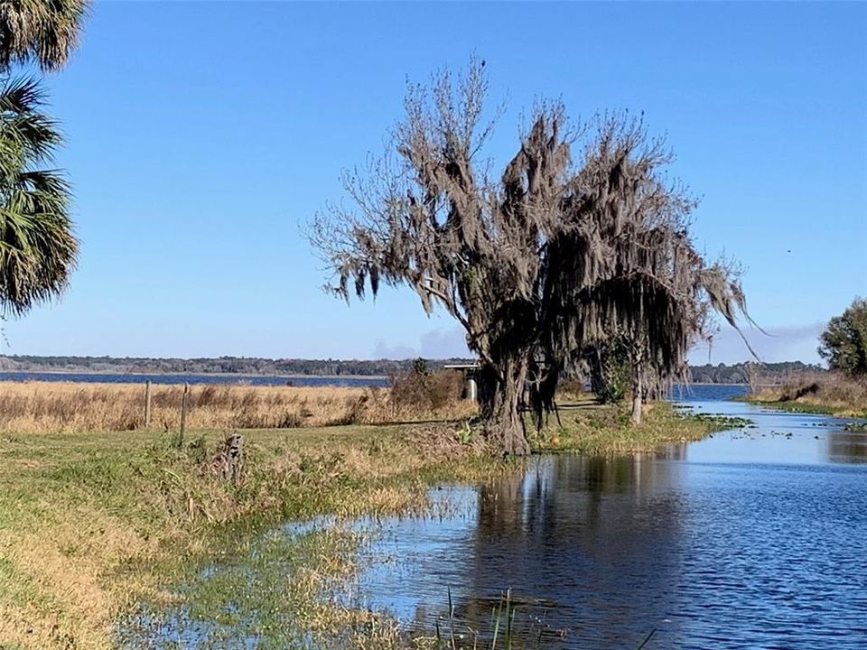 waterway out to lake orange