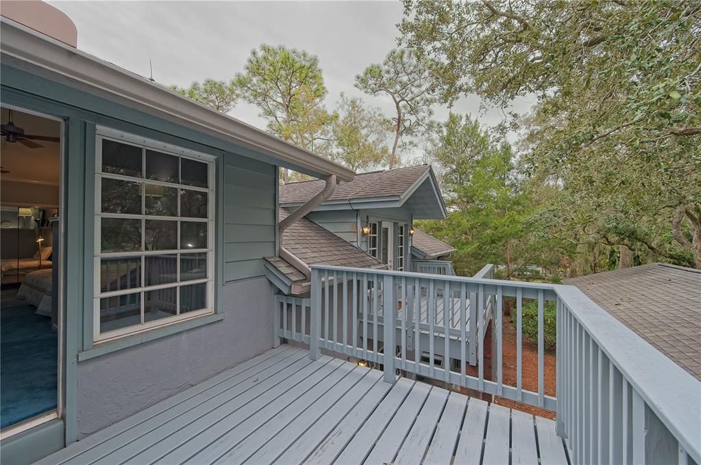 Upstairs Balcony