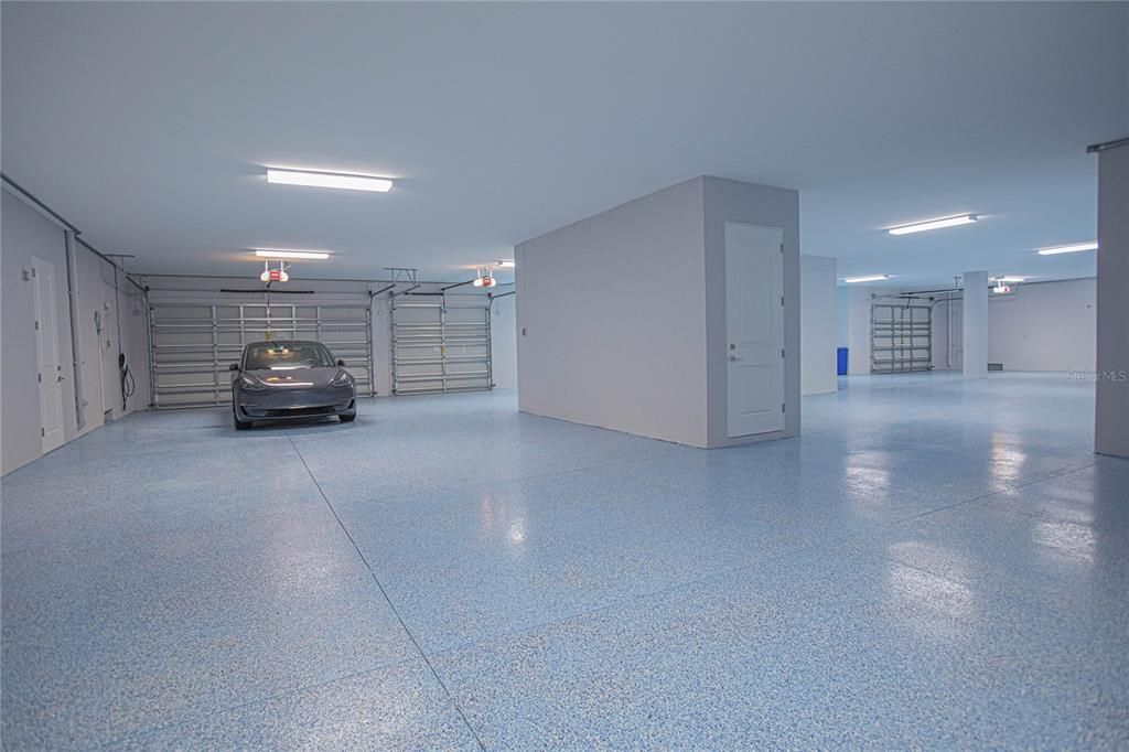1st level garage - can fit up to 14 vehicles.