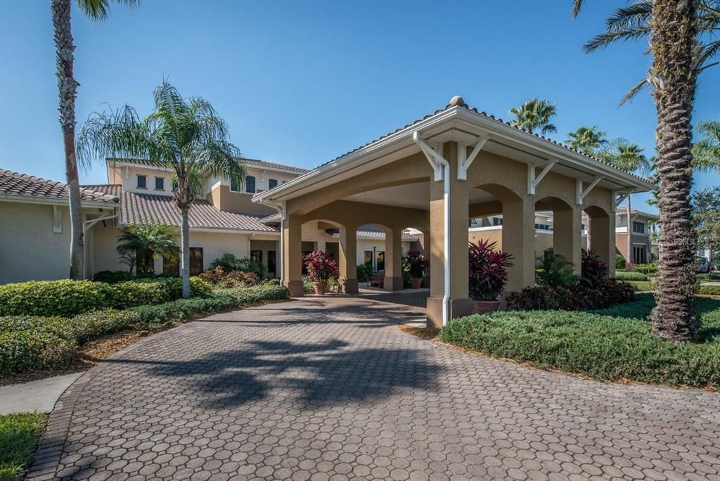 South Clubhouse Portico