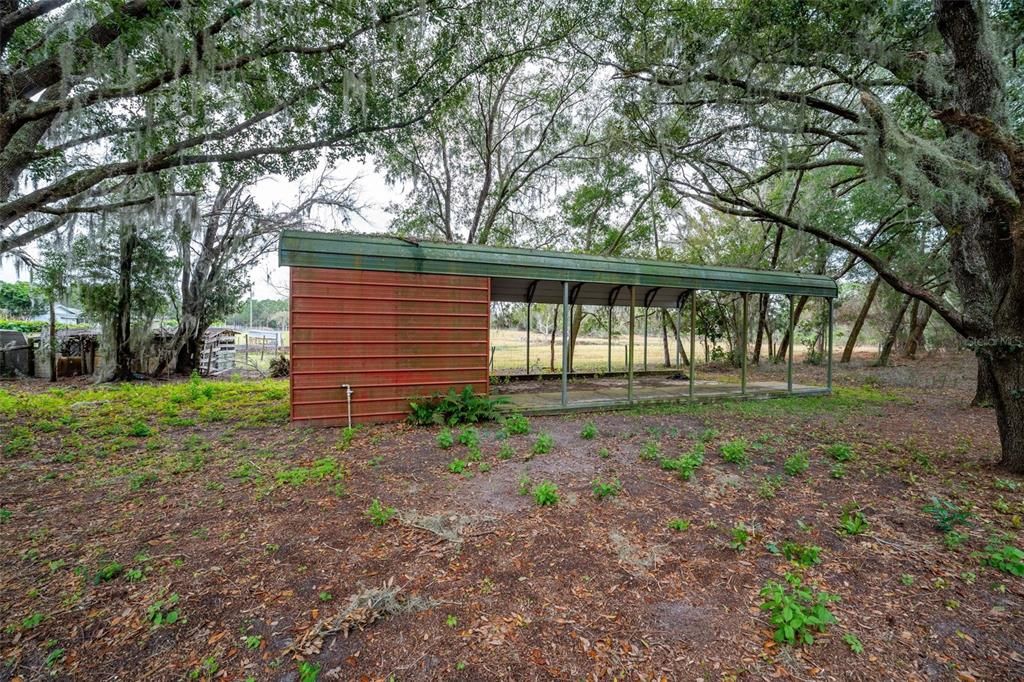 Open Metal Barn