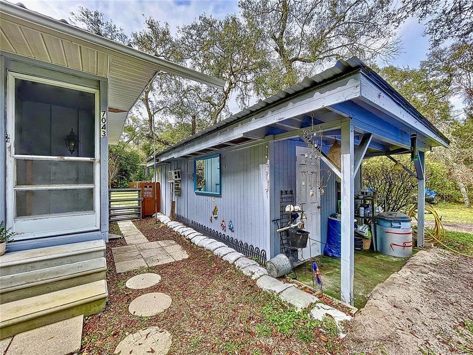 Shed Front of House