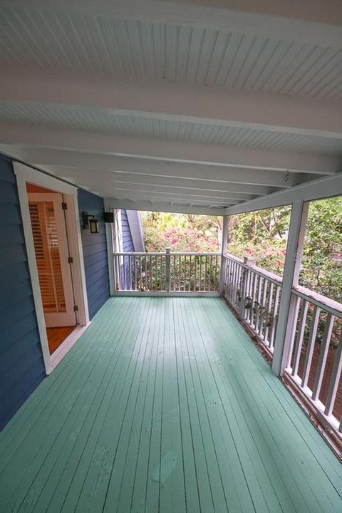 2nd Floor Porch off Primary Bedroom