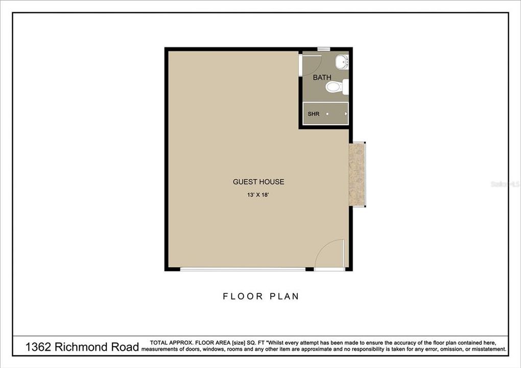 Guest House Floor Plan