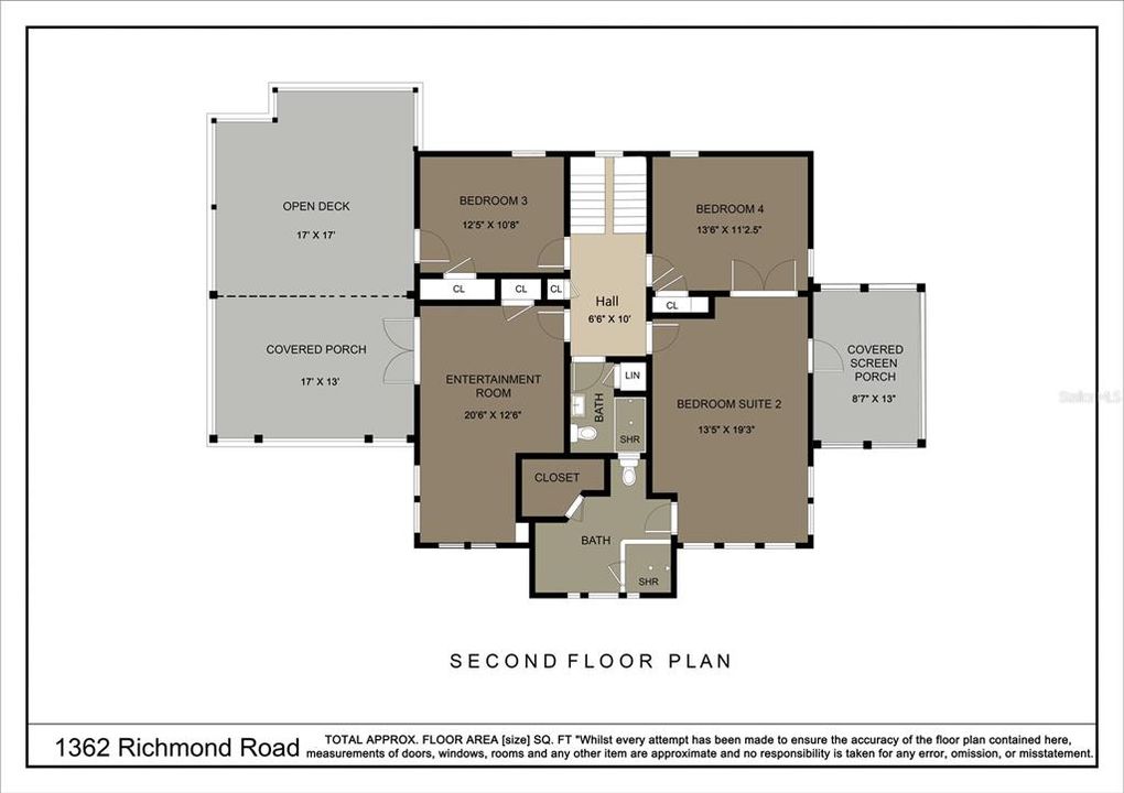 2nd Floor Floor Plan