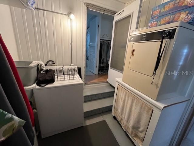 laundry area