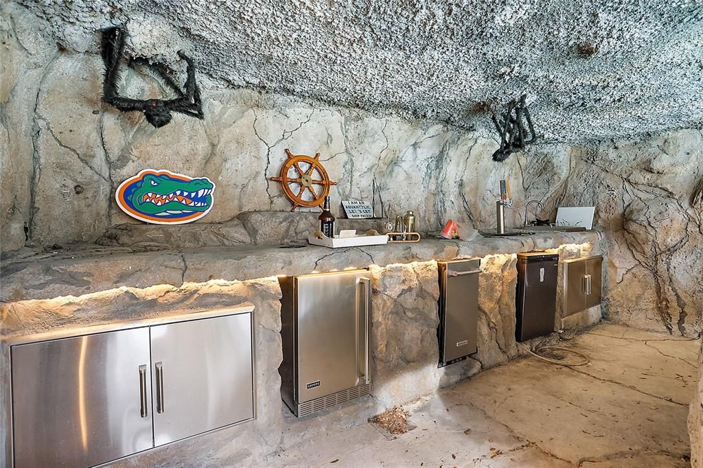 Lit Bar Cave