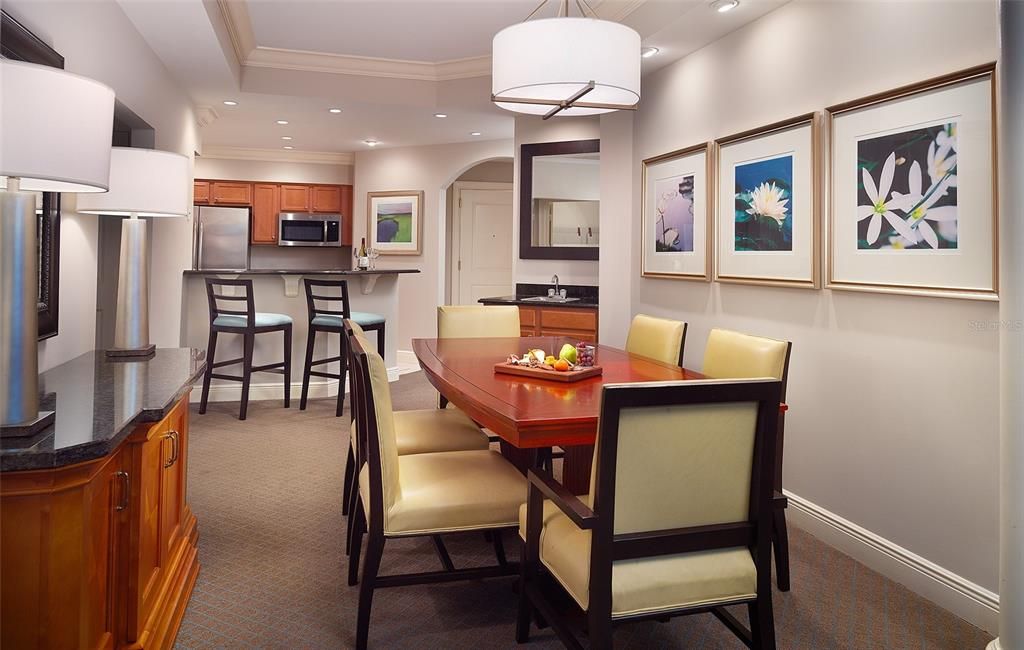 Dining Room , with Kitchen view