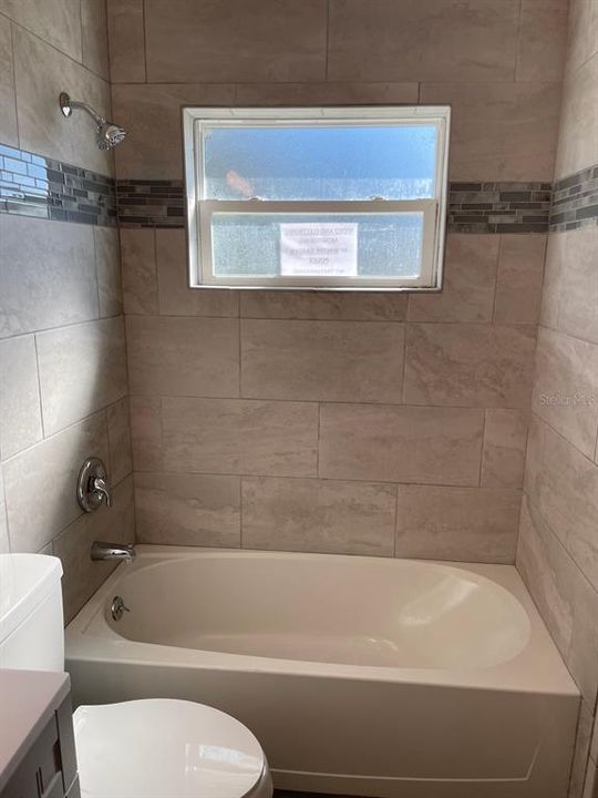 Full Bath with Tub and Shower