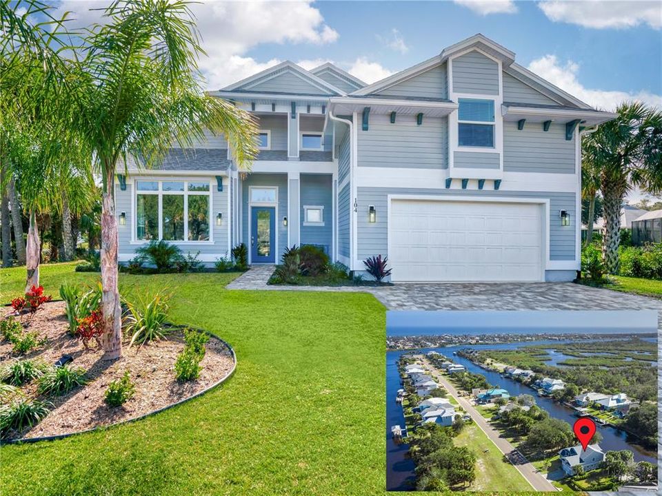 New Home off the Intracoastal Waterway