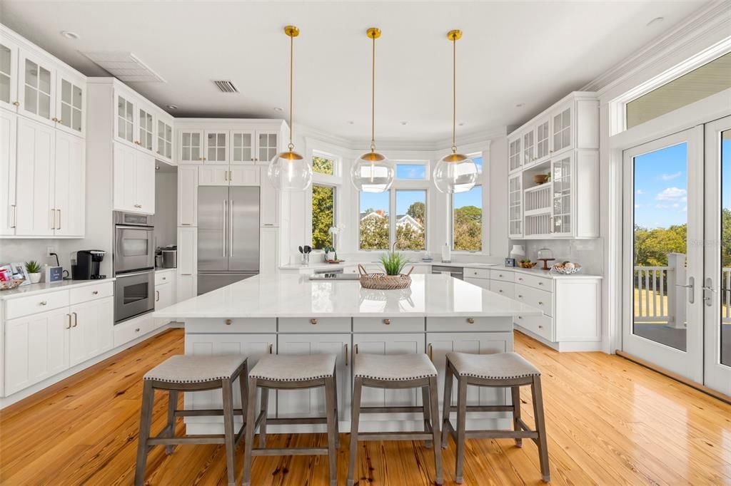 Gorgeous light and bright recently remodeled kitchen