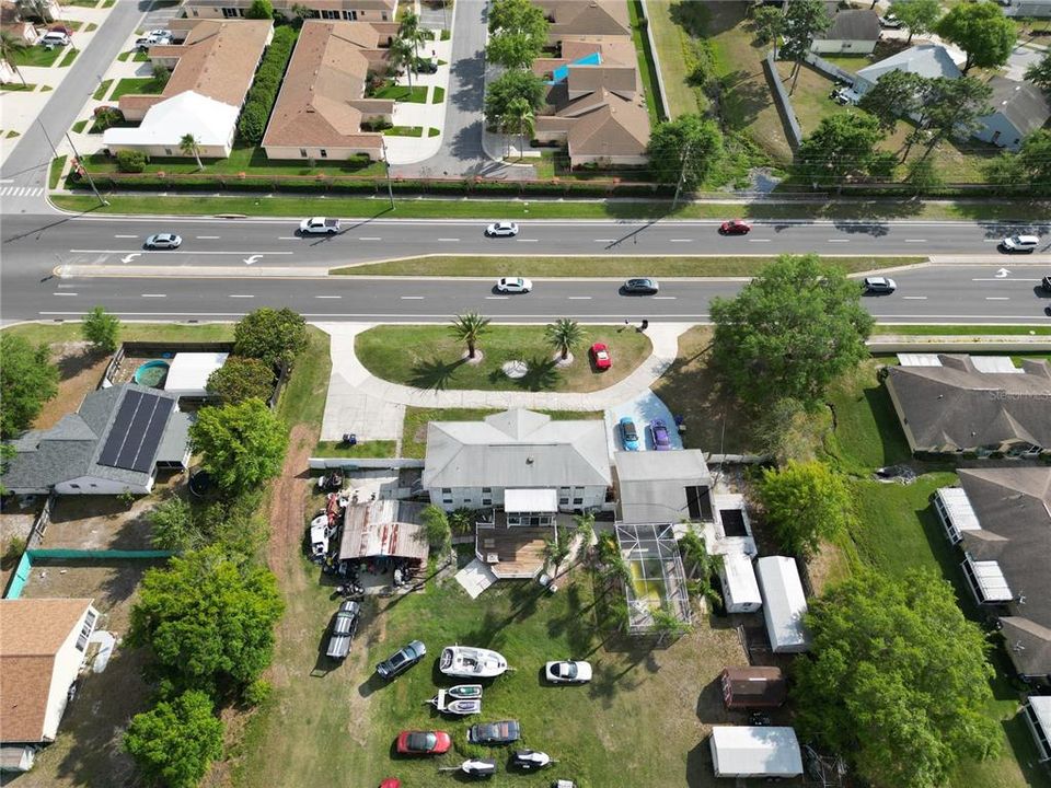 overhead by the Nolte rd