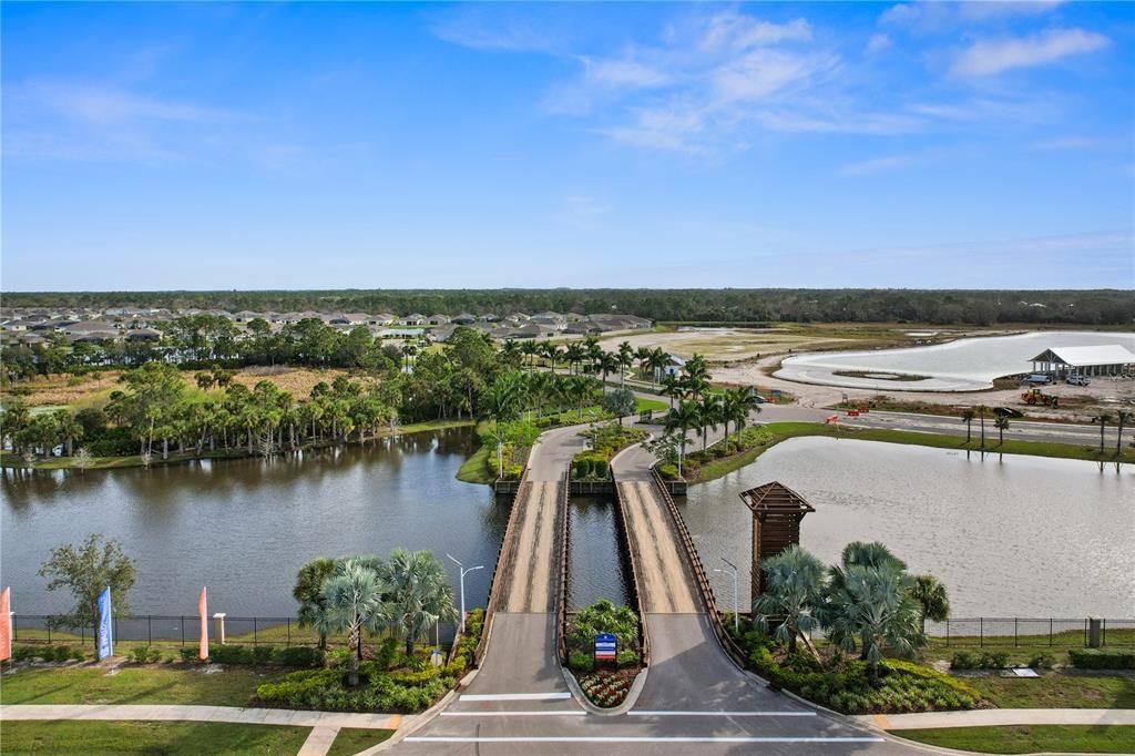 Aerial view - Lake