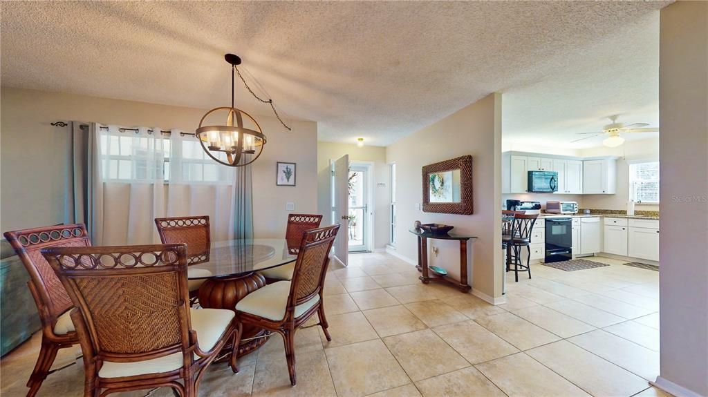 Dining Room, Foyer & Kitchen