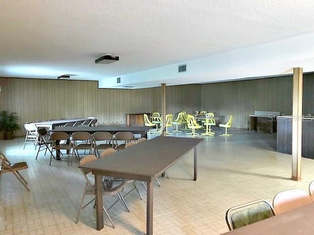 Clubhouse/meeting room for the community