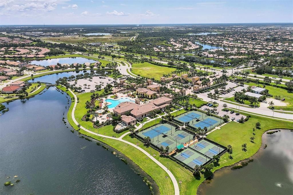 Gran Paradiso Community Center Aerial View