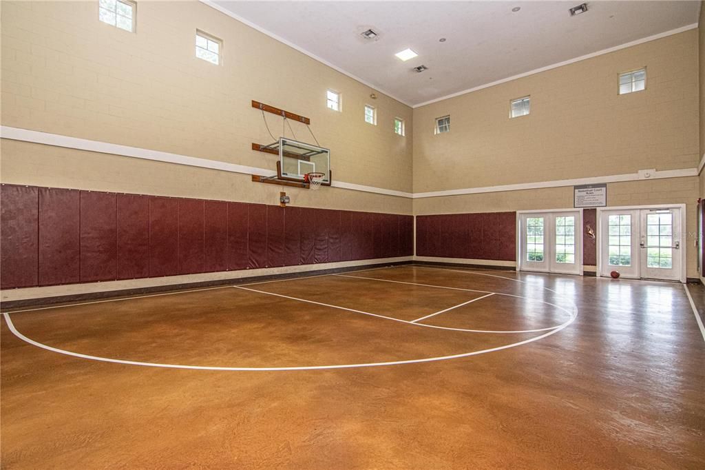 Indoor Half Basketball Court