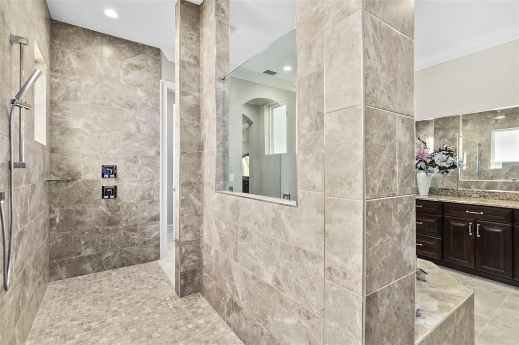 Large Walk-in Shower