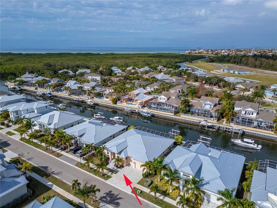 Aerial View of Home