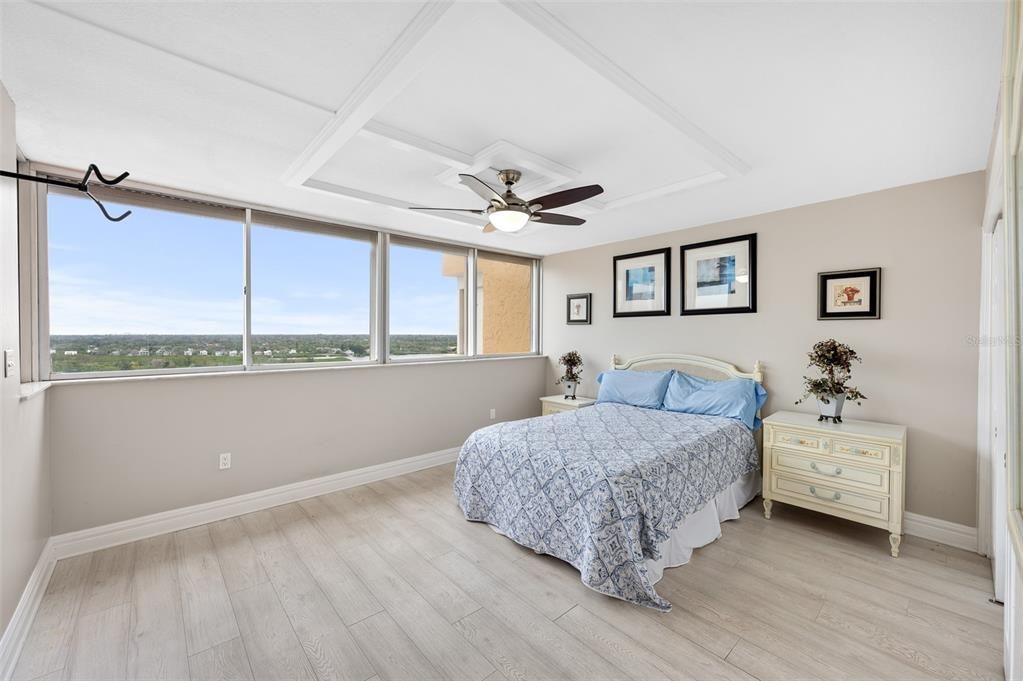 Guest Bedroom with Gulf of Mexico and Intercoastal Views