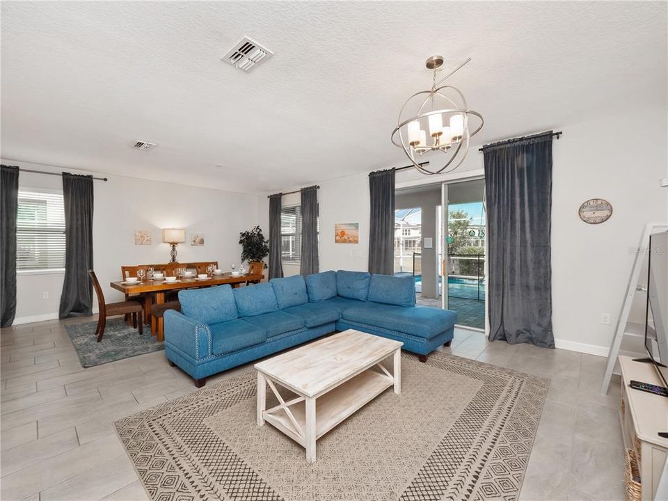 Formal Family Room- Overlooking Pool