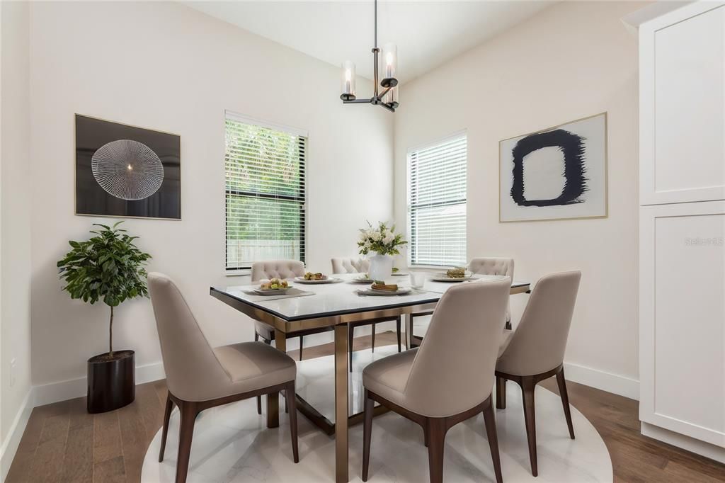 Virtual Staging Dining Room