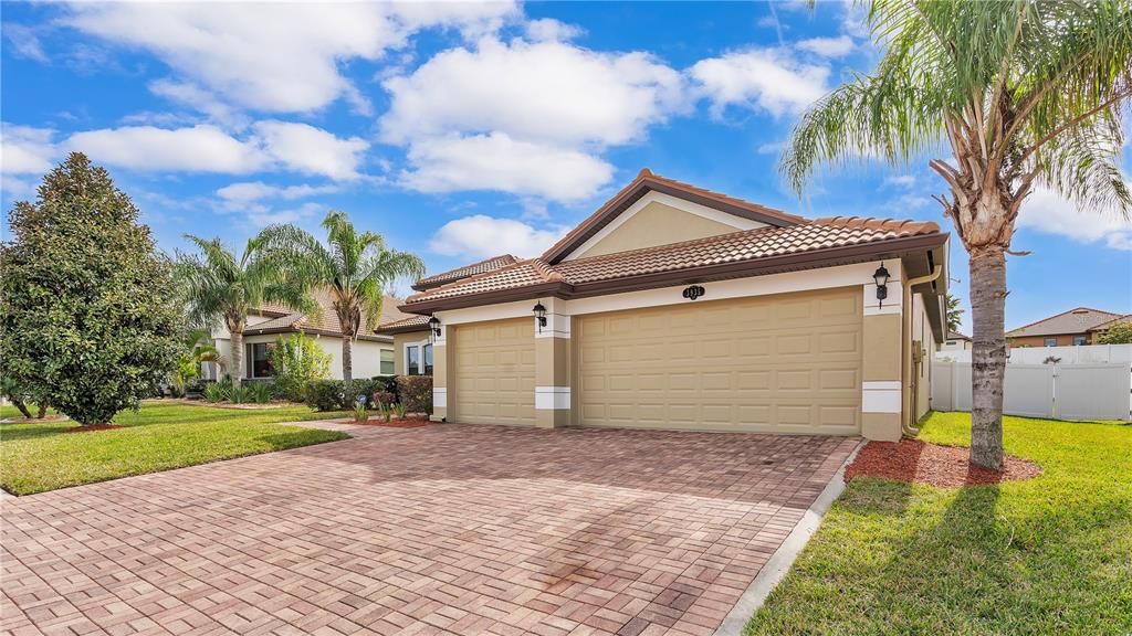 3 CAR GARAGE & Fenced In BackYard