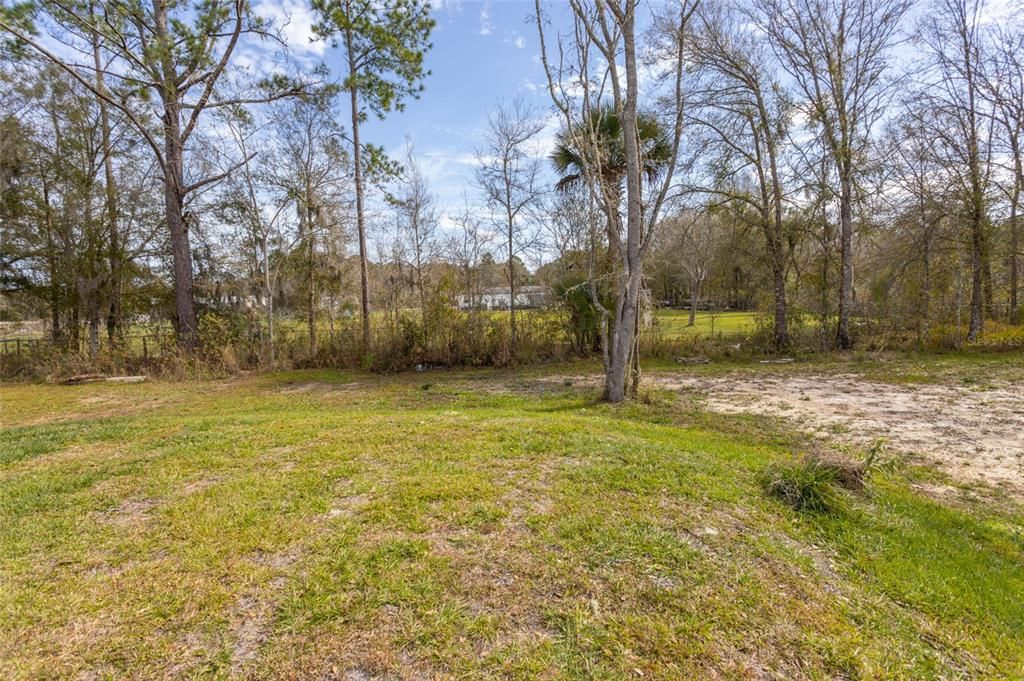 large fenced in 1.14 acres