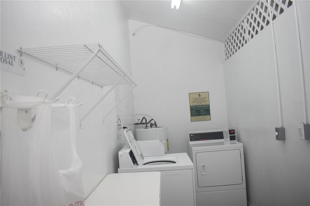 Laundry located downstairs