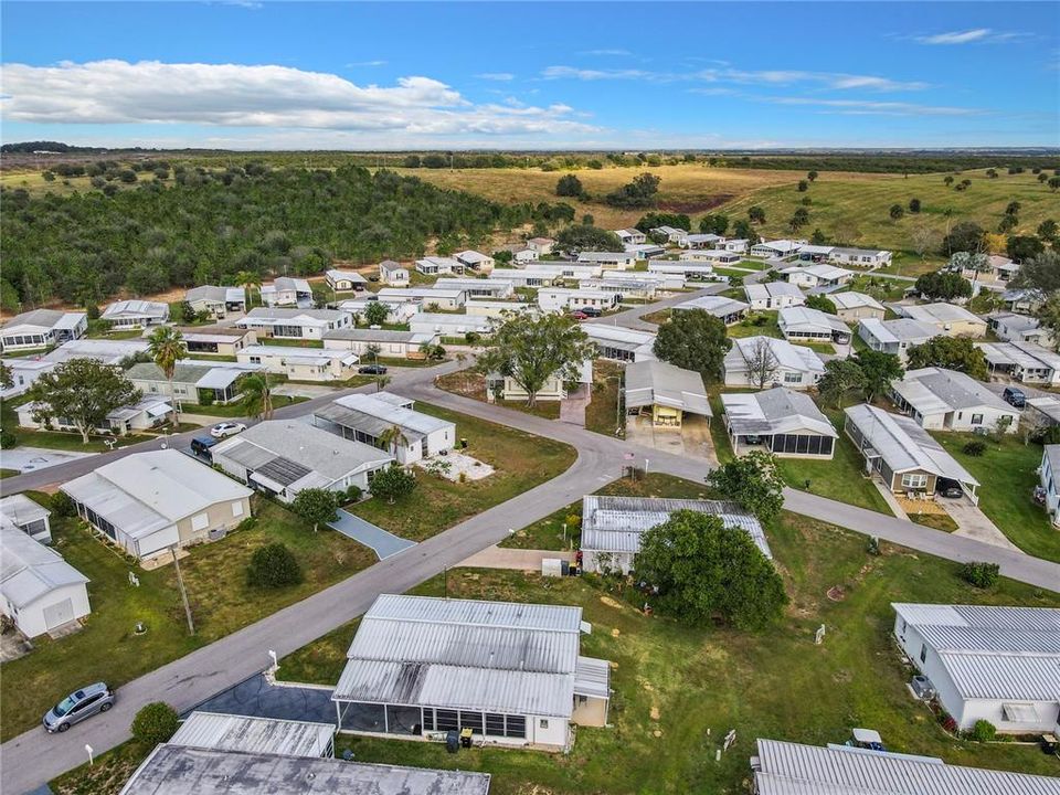 Aerial of the community