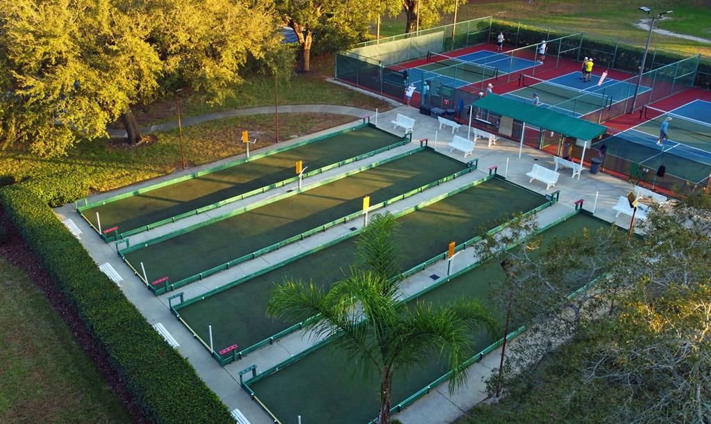 Ashley - Pickleball and Shuffleboard Courts