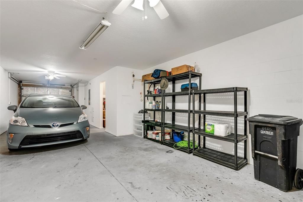 Tandem 2 car garage
