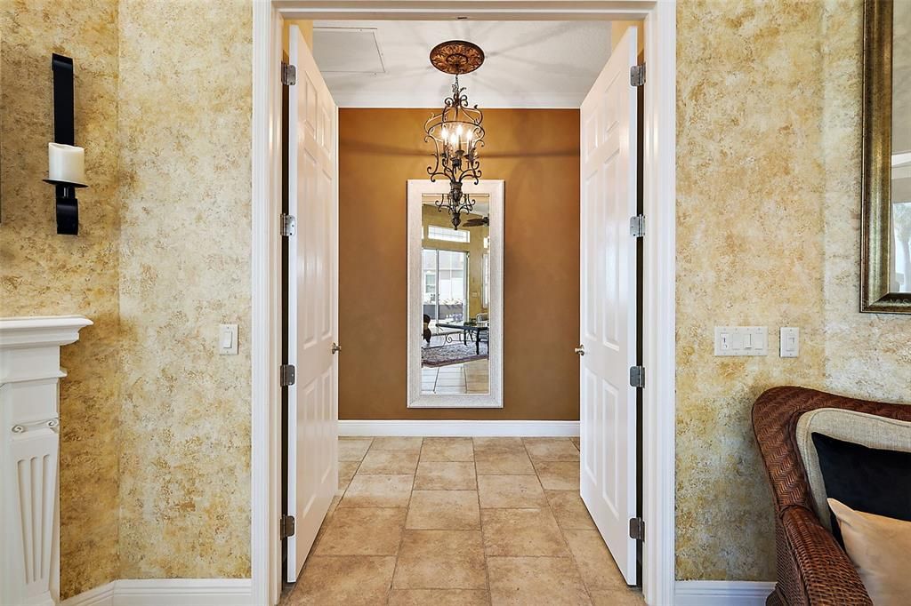 Entry to Primary Bedroom and Bathroom