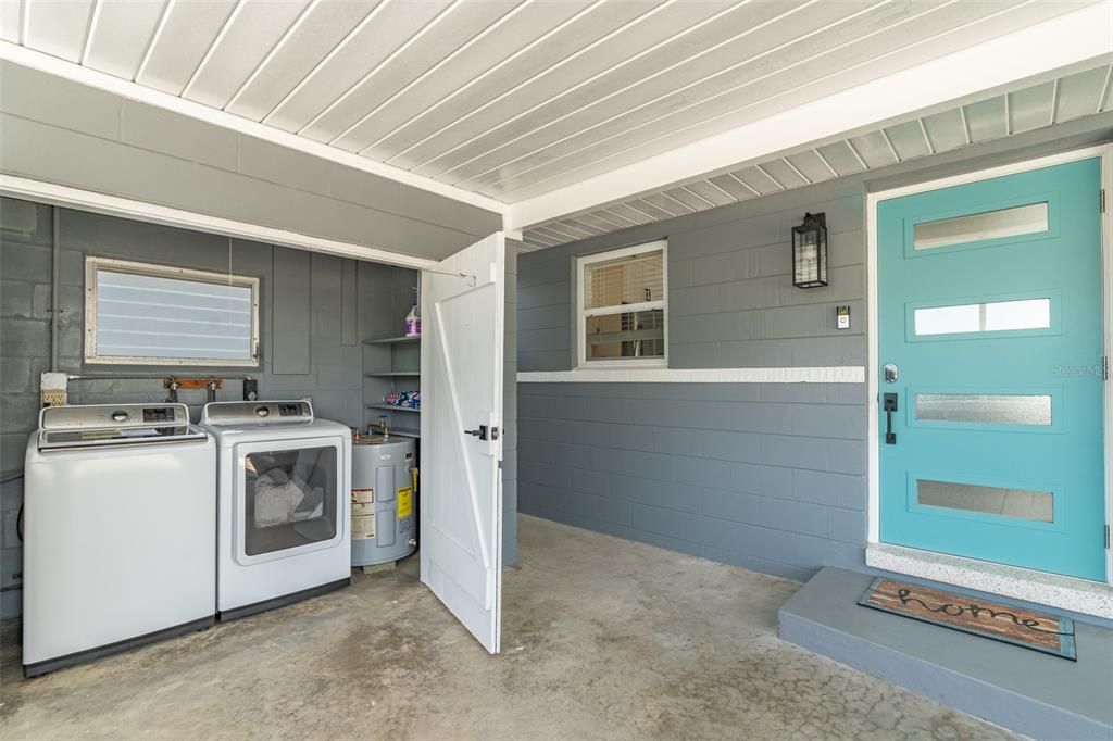 Private Laundry room